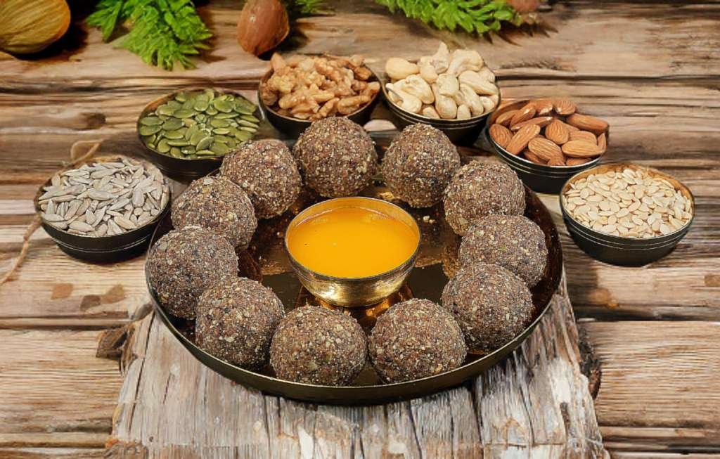 DRYFRUIT LADDUS (BIOTIN) - Image 4